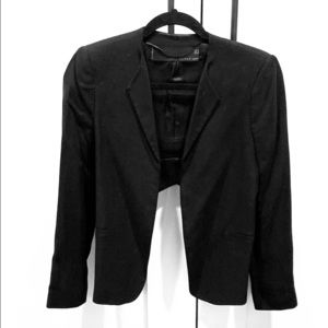 Zara high/low black blazer